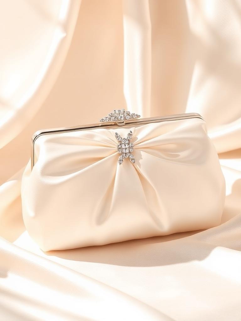 Clutch Velada Marfil